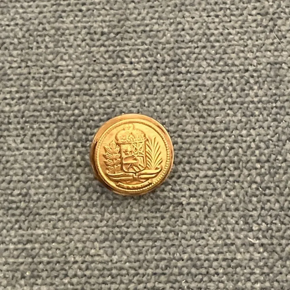 Gold-Colored Button